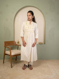 Handloom off white co-ord sets