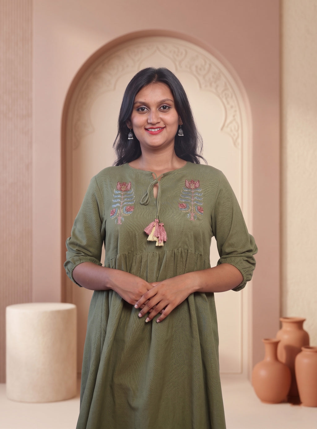 Pastel Green cotton co-ords set