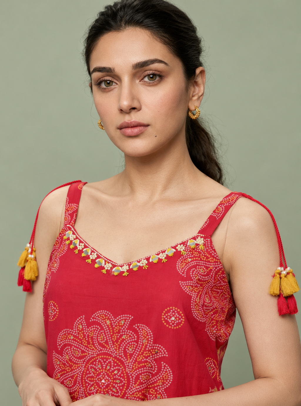 Sakura Pink Cotton Printed Straight Suit Set with Dupatta – Indieshades