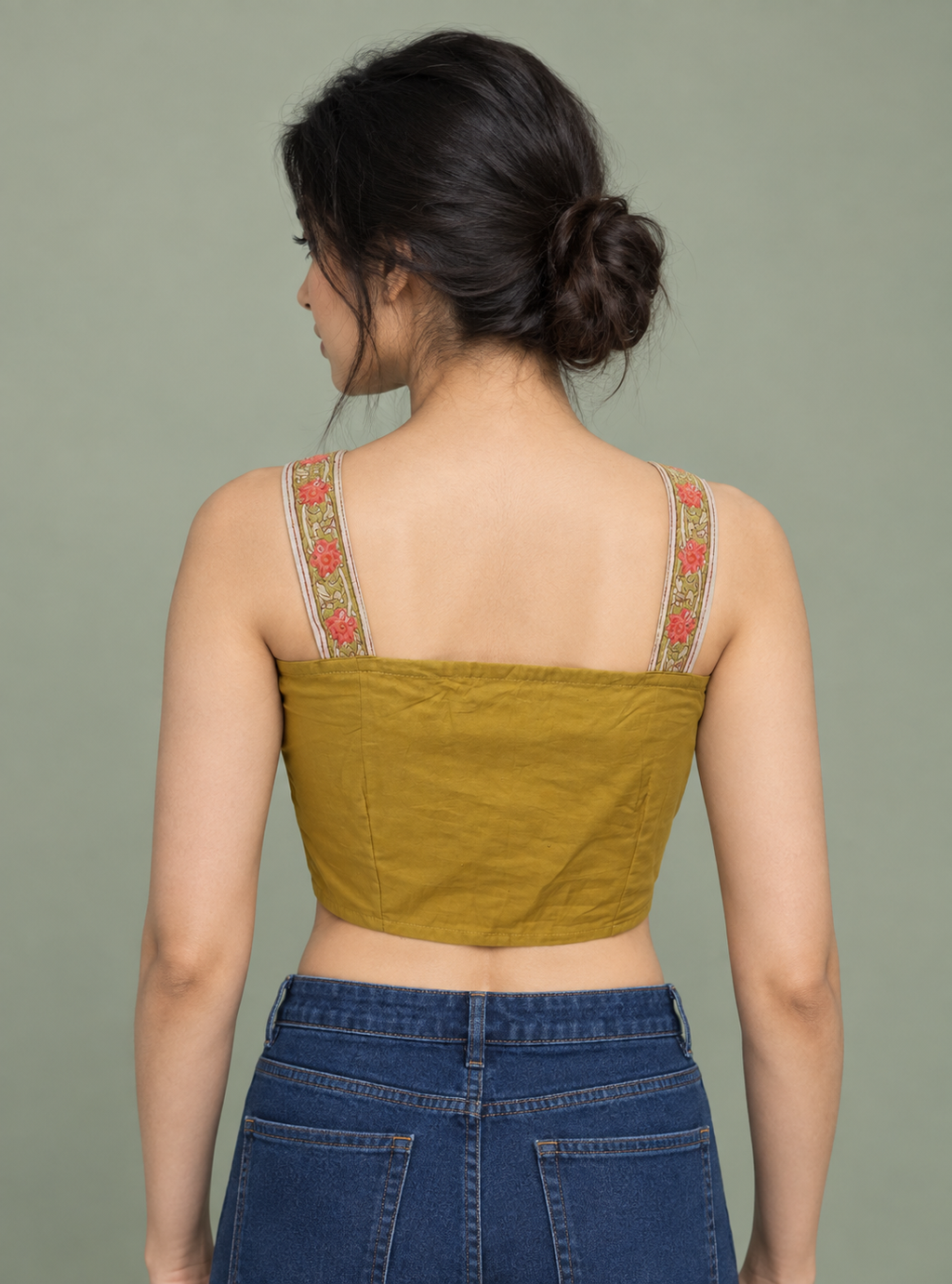 Sunflower Muse Yellow Floral Print Top – Indieshades